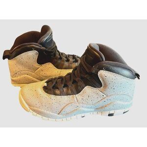 Jordan 10 Retro Cement Light Smoke Grey Size 5.5Y‎
